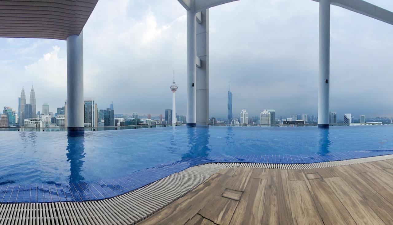 Cl 30A Super Kl View Infinity Pool Klcc Lägenhet Kuala Lumpur Exteriör bild